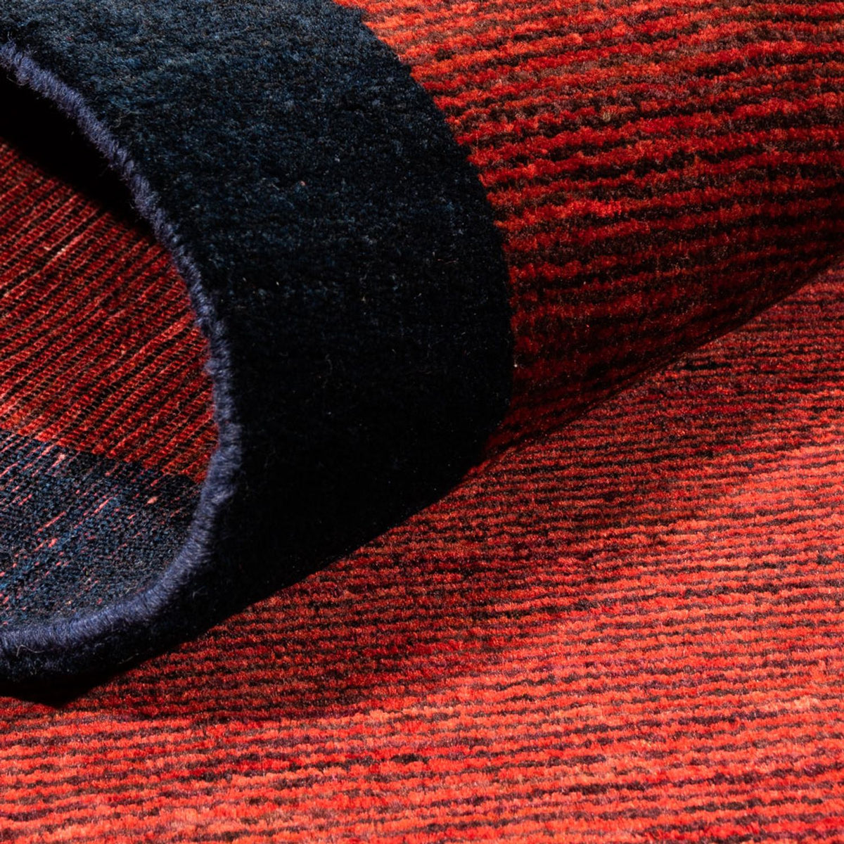 Løber Gabbeh-tæppe - Persisk - 193 x 80 cm - vin rød