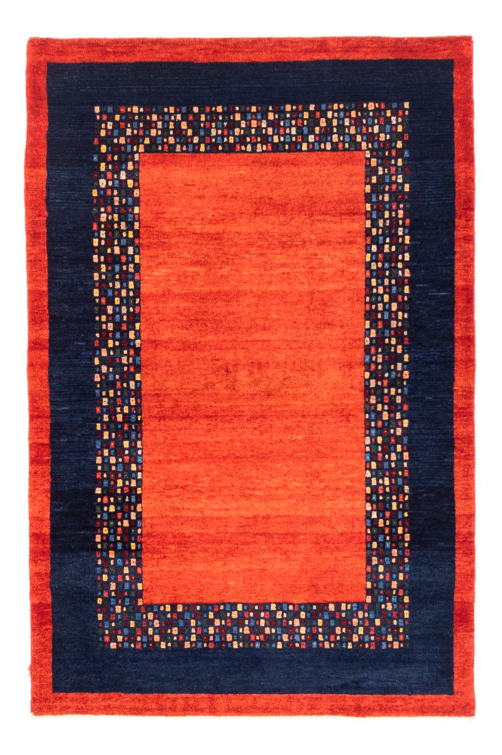 Gabbeh-tæppe - Persisk - 152 x 101 cm - rød