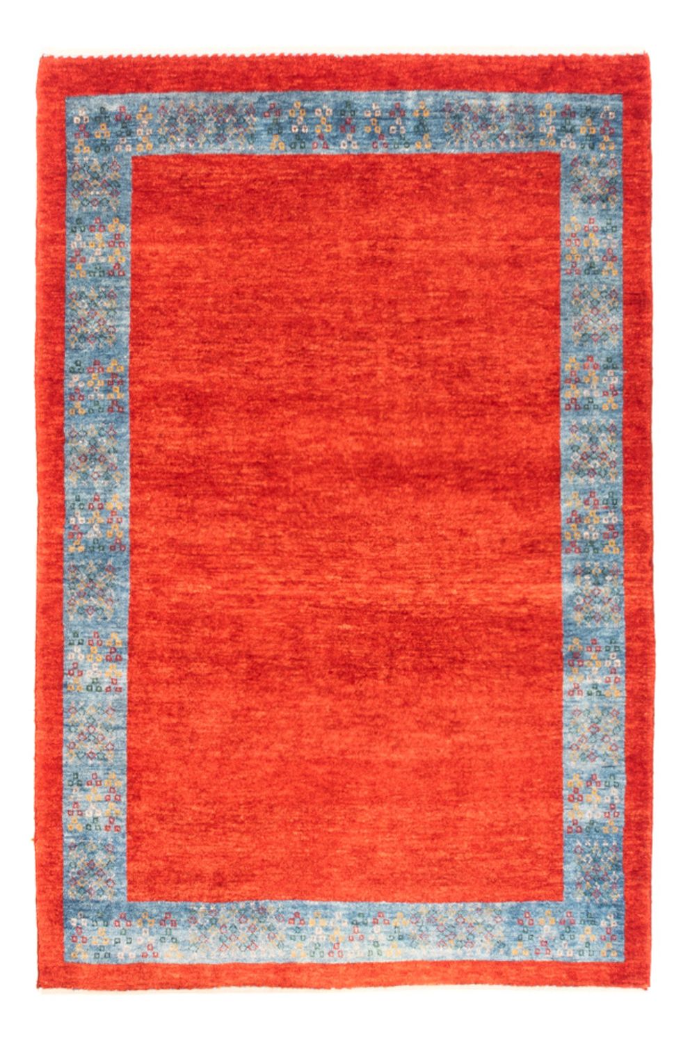 Gabbeh-tæppe - Persisk - 145 x 99 cm - rød