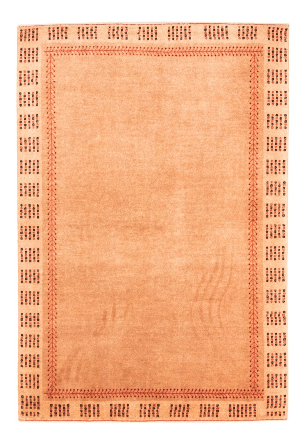 Gabbeh-tæppe - Persisk - 144 x 100 cm - laks