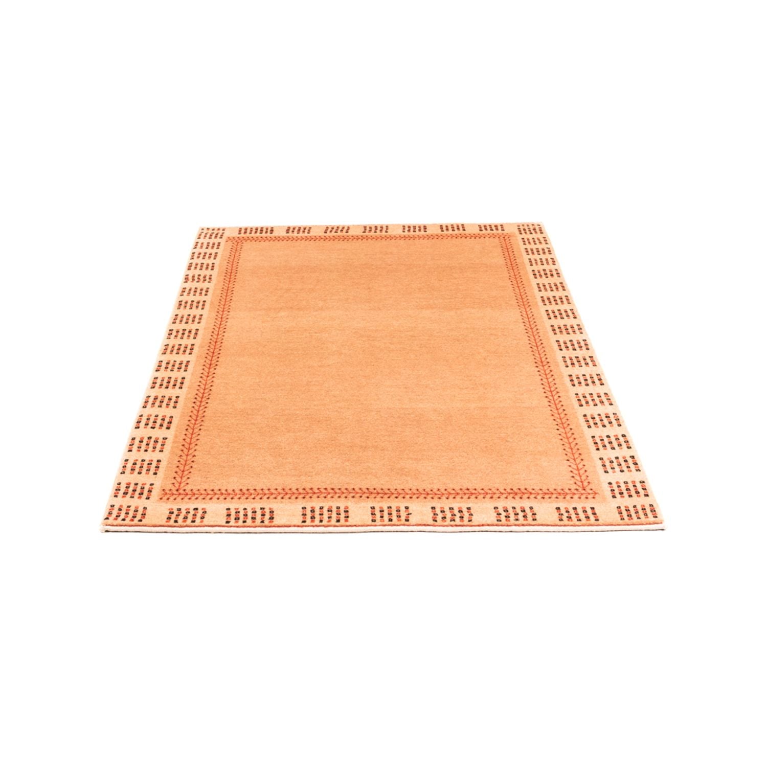 Gabbeh-tæppe - Persisk - 144 x 100 cm - laks