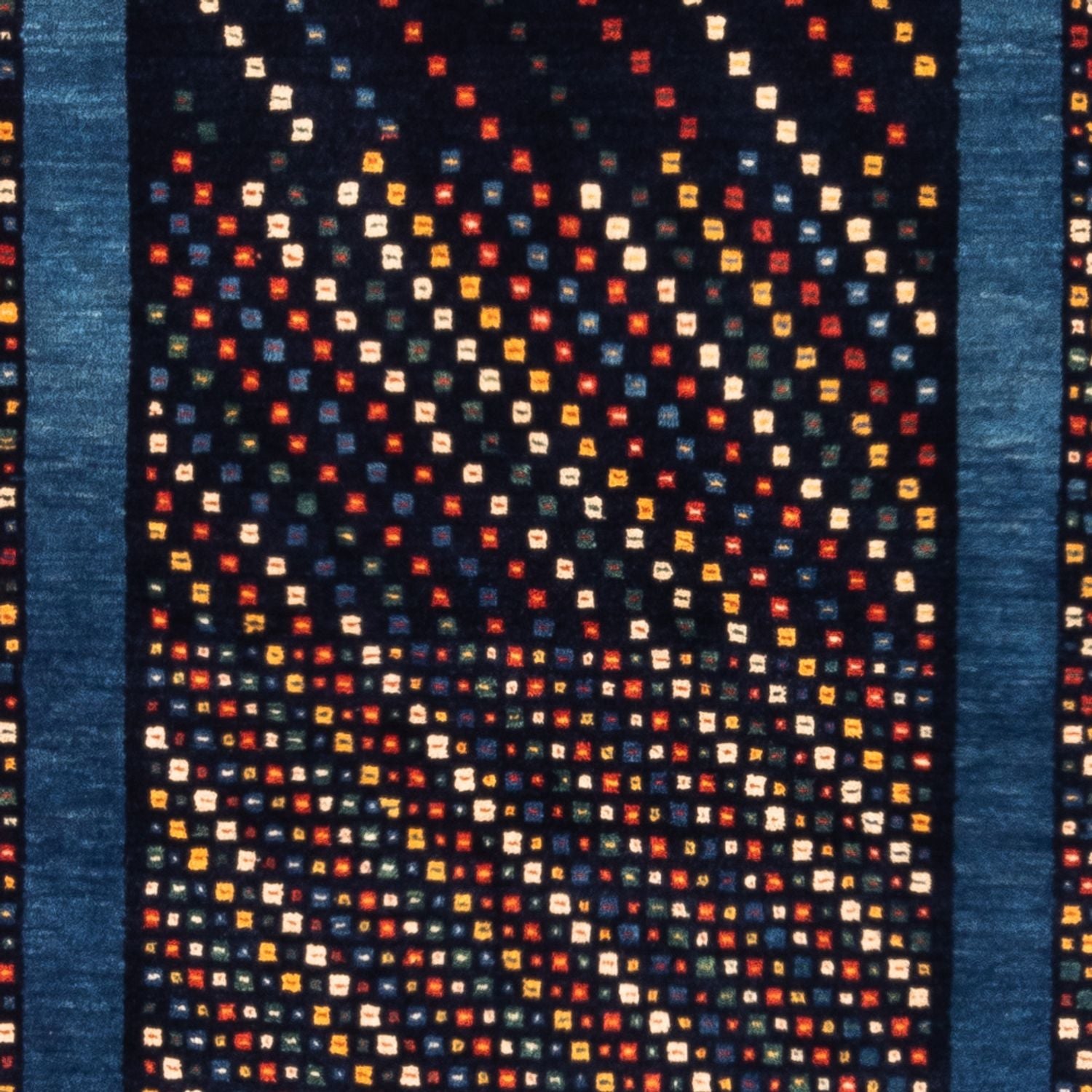 Gabbeh-tæppe - Persisk - 150 x 100 cm - blå
