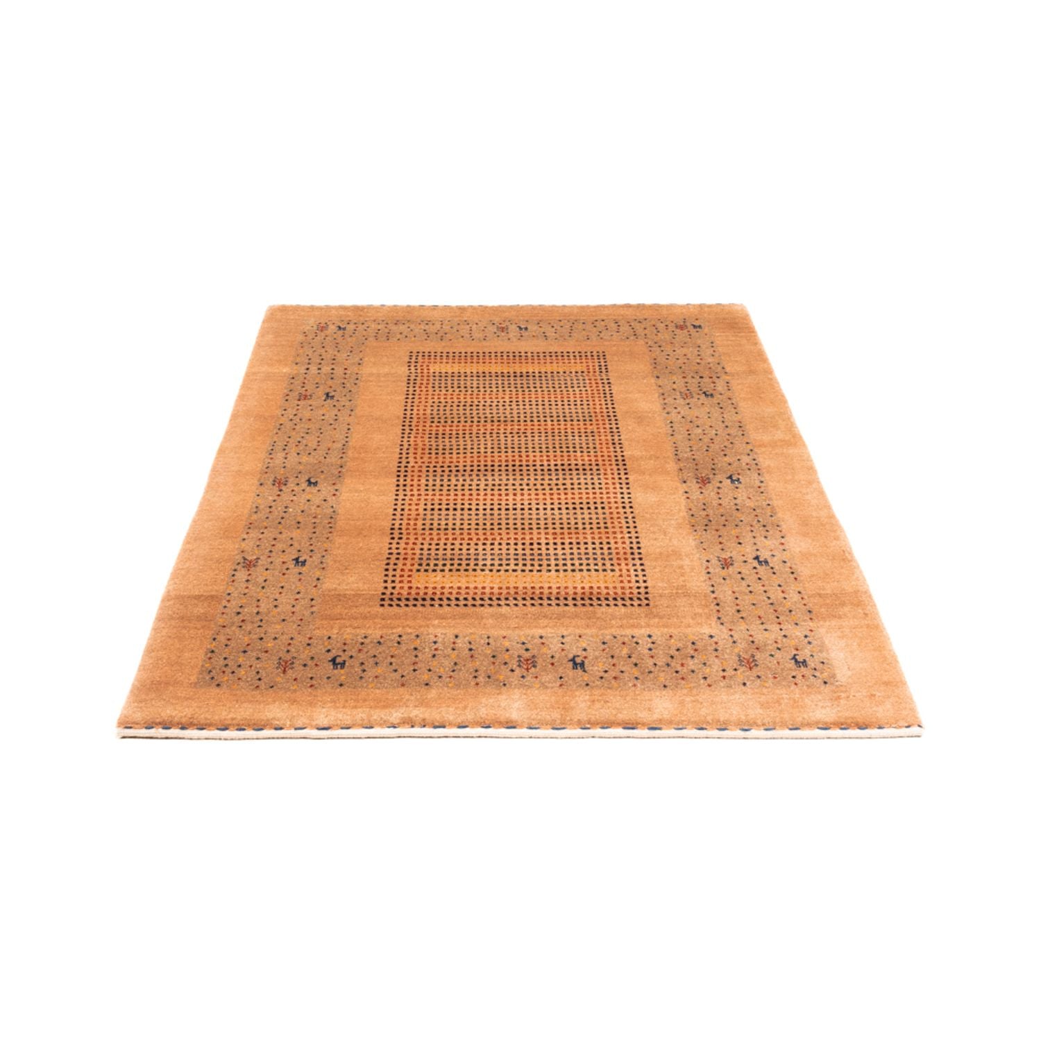 Gabbeh-tæppe - Persisk - 150 x 108 cm - beige