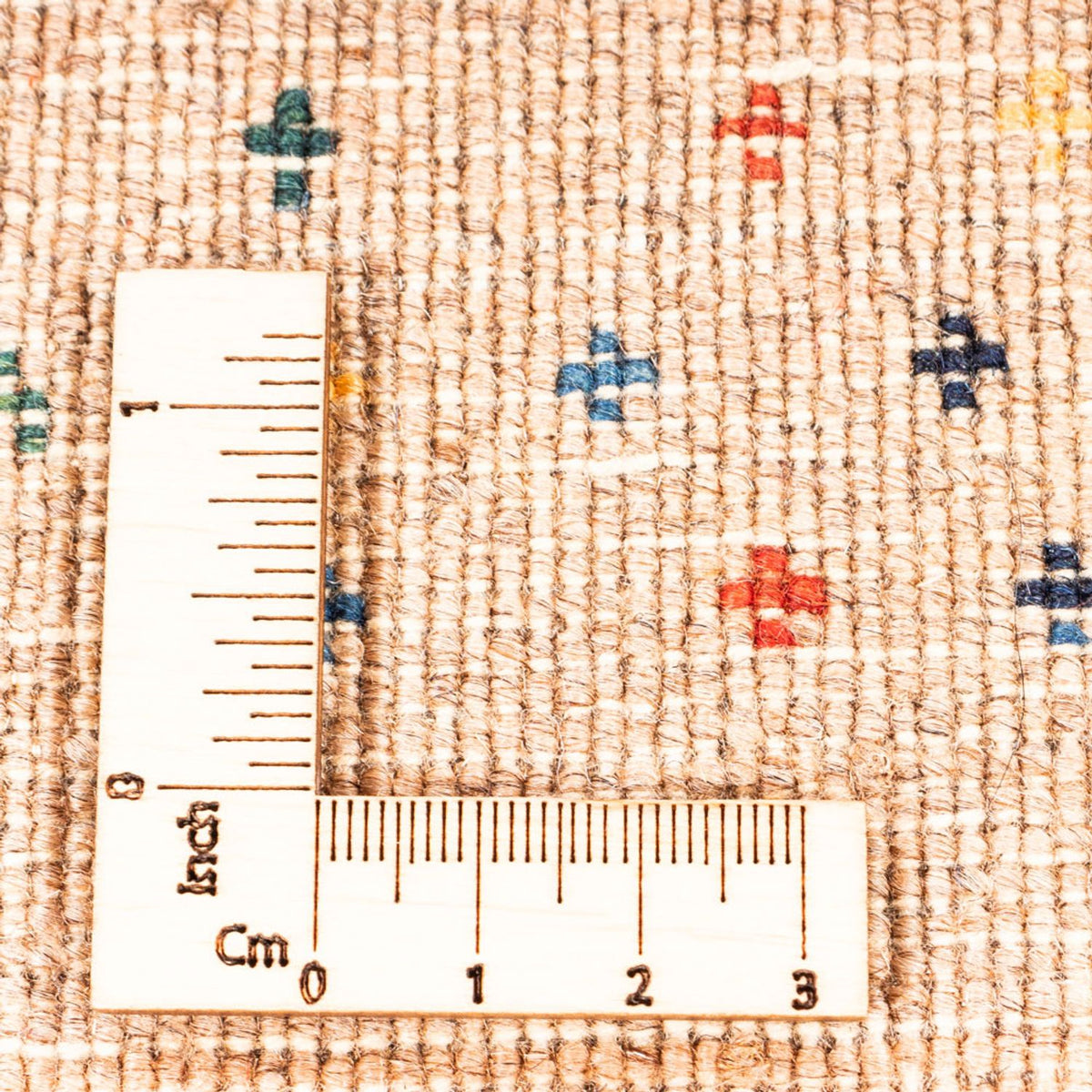 Gabbeh-tæppe - Persisk - 150 x 108 cm - beige
