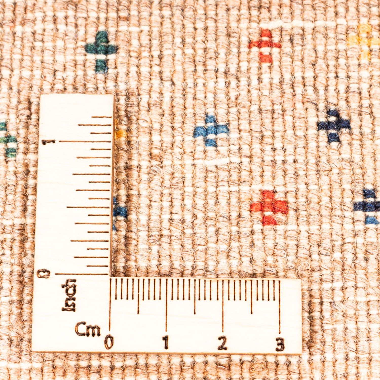 Gabbeh-tæppe - Persisk - 150 x 108 cm - beige