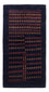 Gabbeh-tæppe - Persisk - 144 x 78 cm - flerfarvet