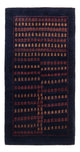 Persisk Gabbeh Tæppe 144x78cm - Perserteppich Wollteppich