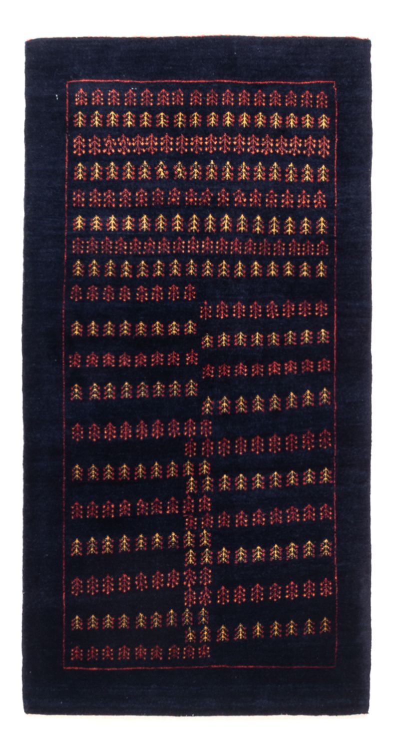 Gabbeh-tæppe - Persisk - 144 x 78 cm - flerfarvet