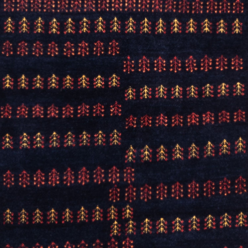 Gabbeh-tæppe - Persisk - 144 x 78 cm - flerfarvet
