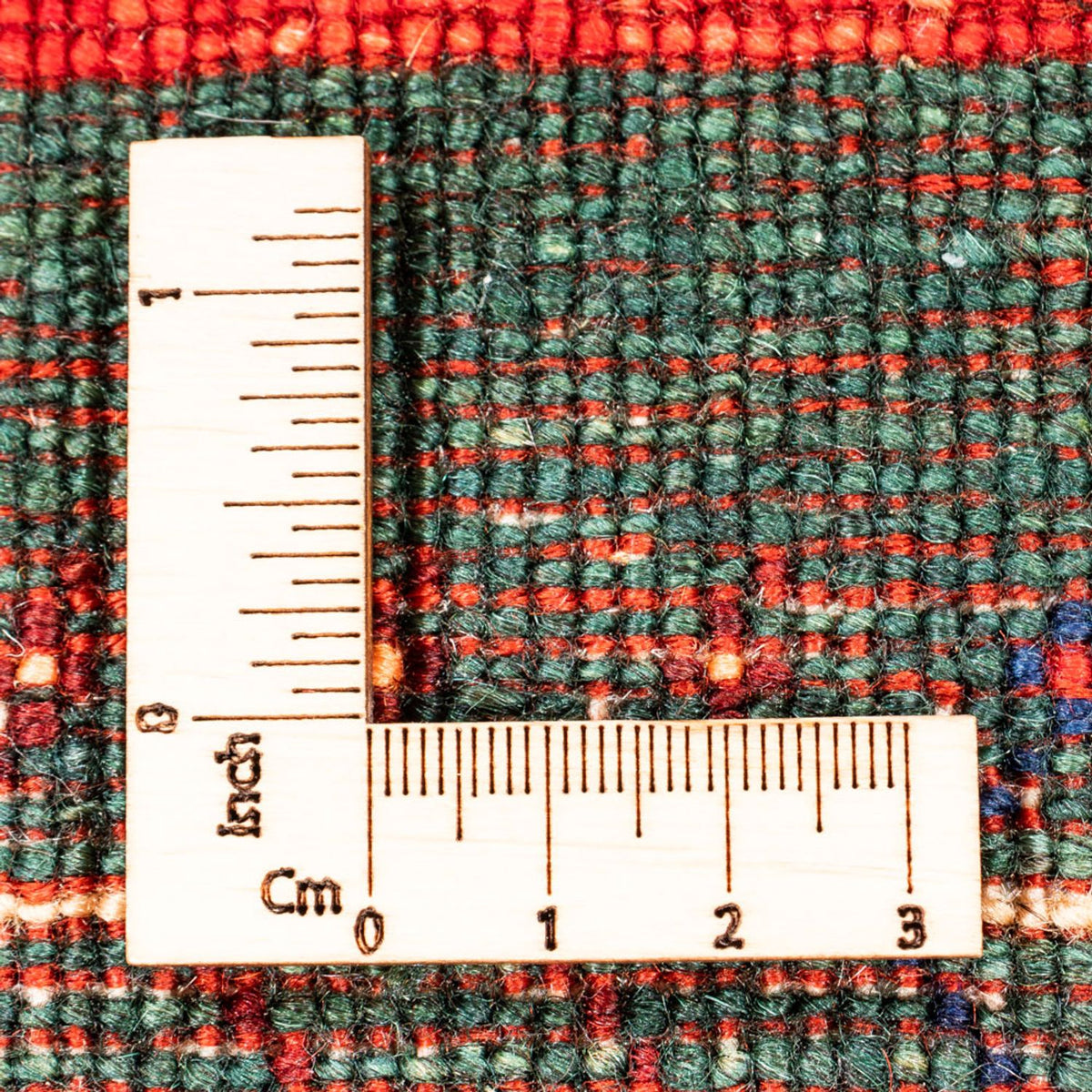 Gabbeh-tæppe - Persisk - 129 x 83 cm - rød