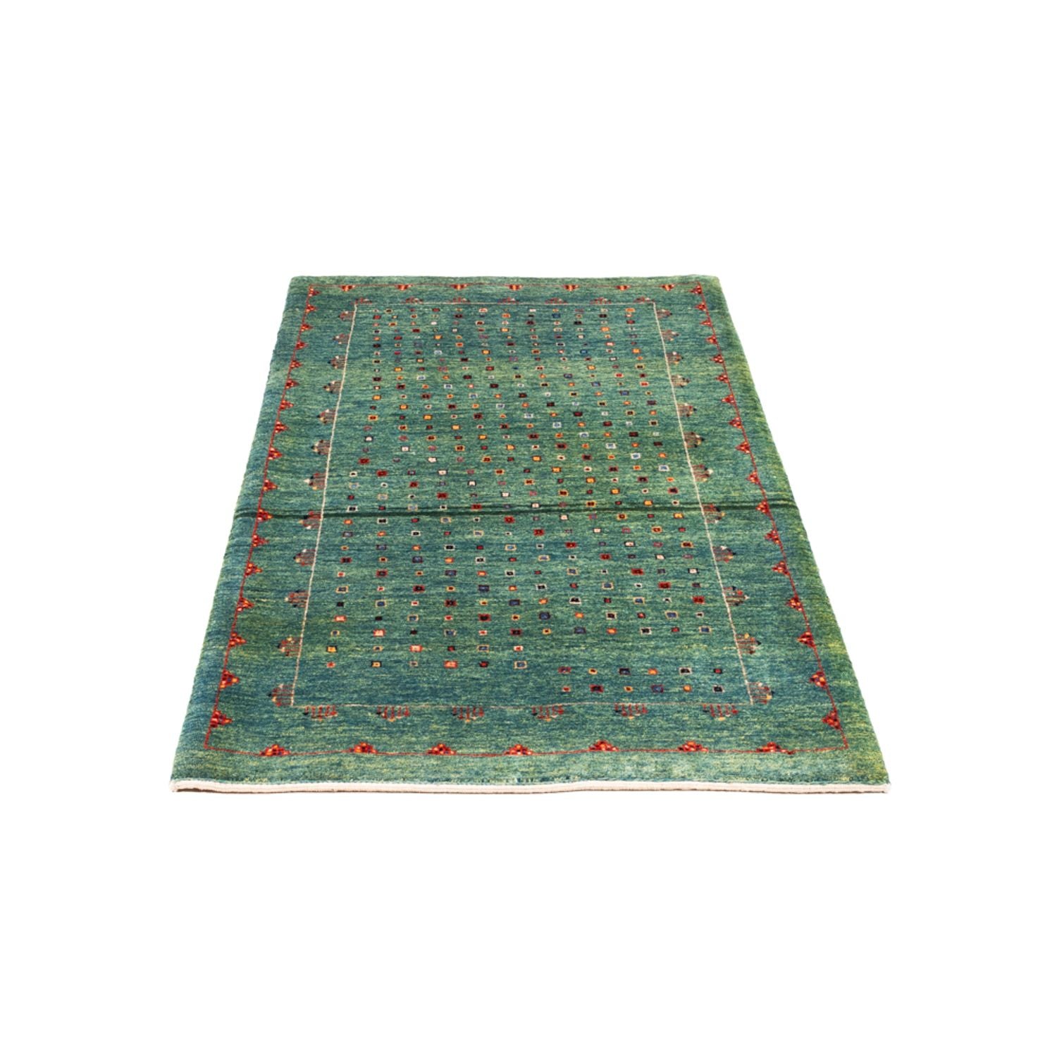 Gabbeh-tæppe - Persisk - 163 x 84 cm - grøn