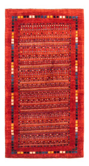 Gabbeh-tæppe - Persisk - 144 x 80 cm - rød