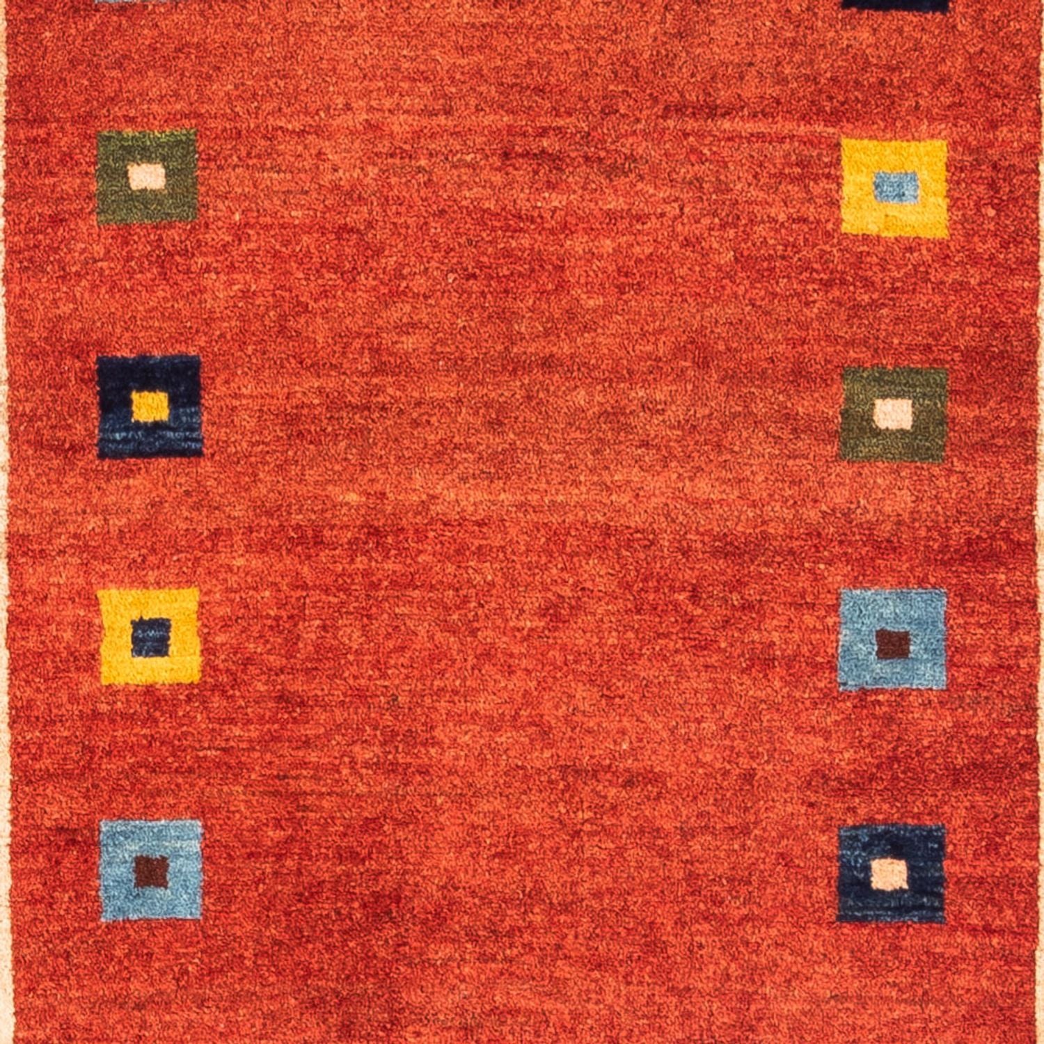 Løber Gabbeh-tæppe - Persisk - 190 x 79 cm - rød