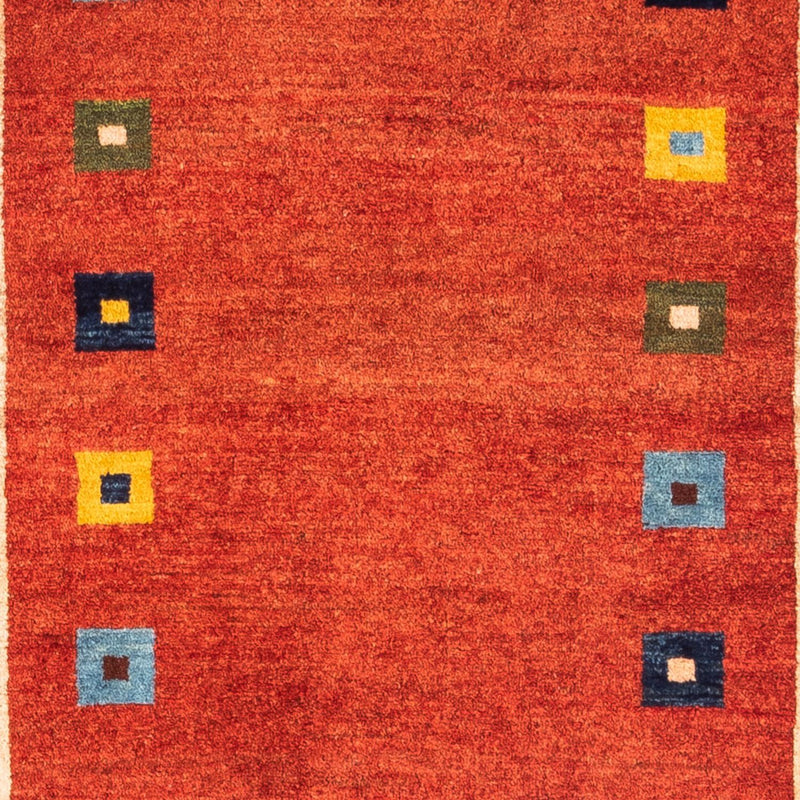 Løber Gabbeh-tæppe - Persisk - 190 x 79 cm - rød