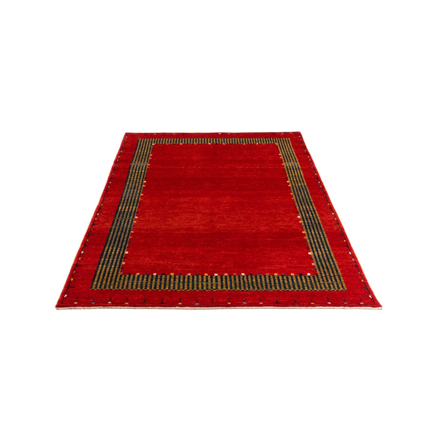 Gabbeh-tæppe - Persisk - 185 x 122 cm - rød