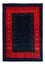 Gabbeh-tæppe - Persisk - 176 x 123 cm - mørkeblå