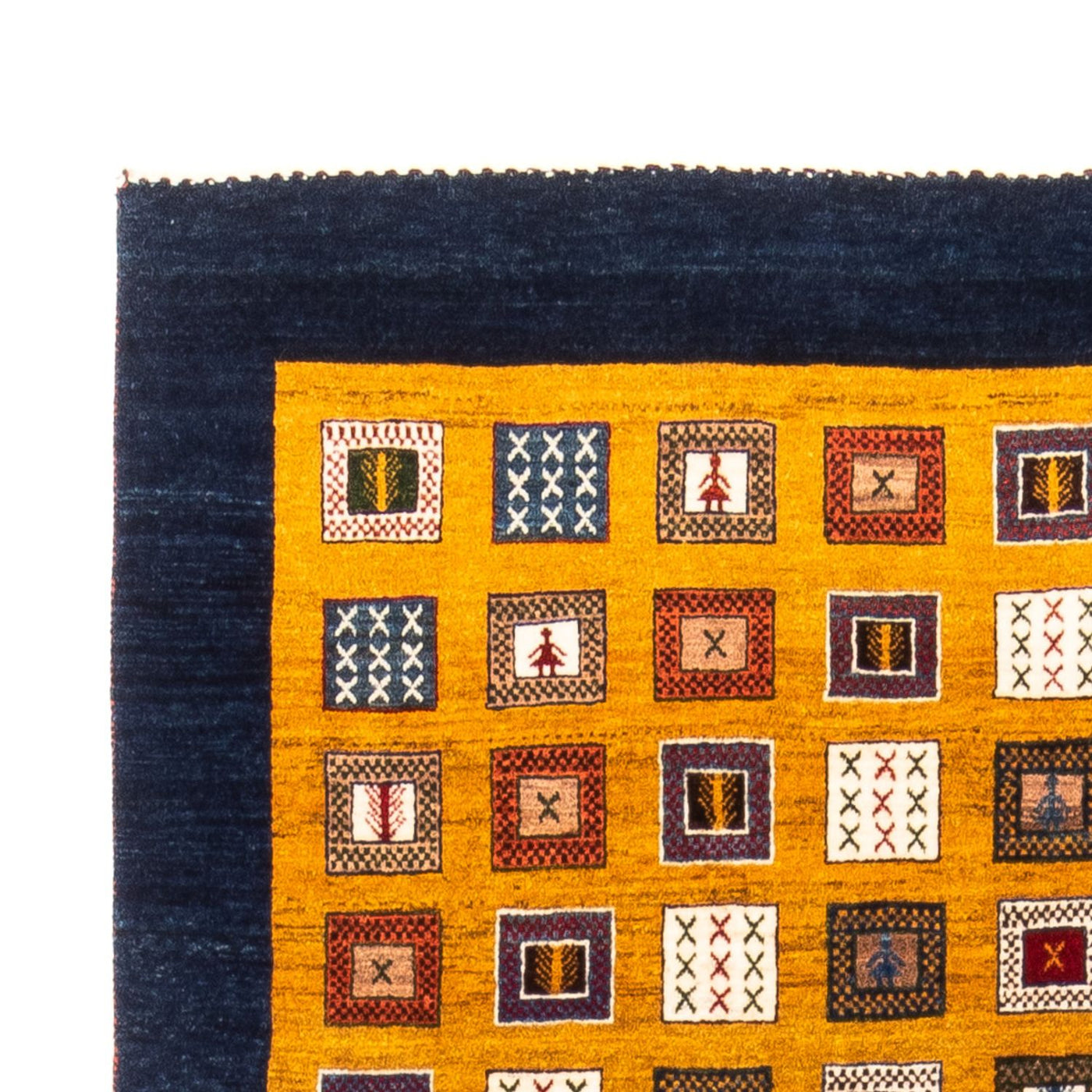 Persisk Gabbeh Tæppe 195x150cm - Perserteppich Wollteppich