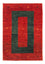 Gabbeh-tæppe - Persisk - 122 x 78 cm - rød