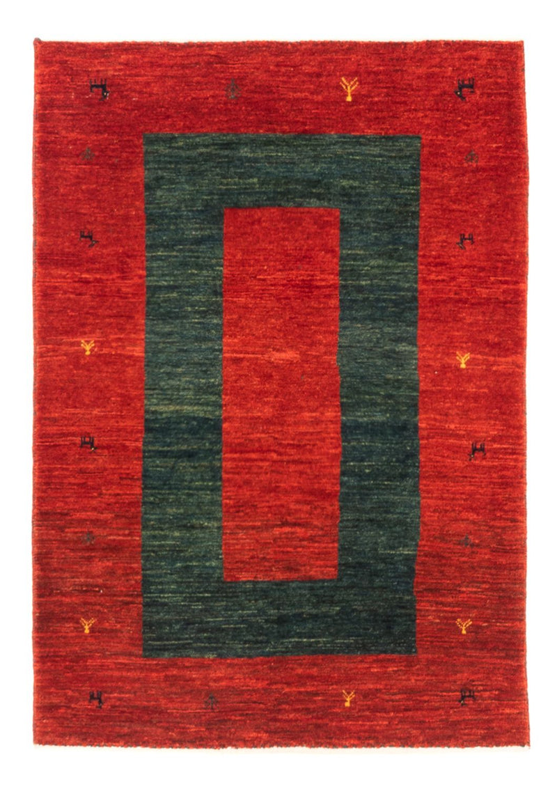 Gabbeh-tæppe - Persisk - 122 x 78 cm - rød