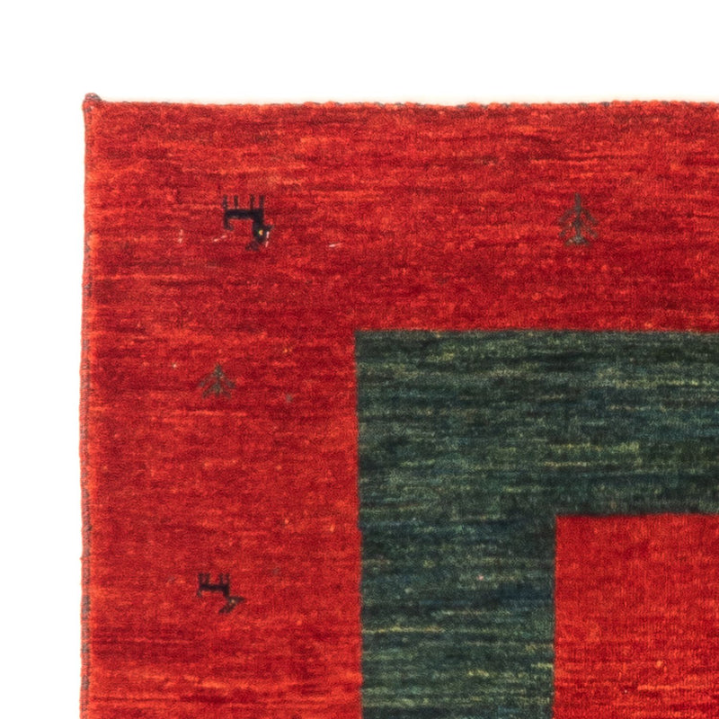 Gabbeh-tæppe - Persisk - 122 x 78 cm - rød