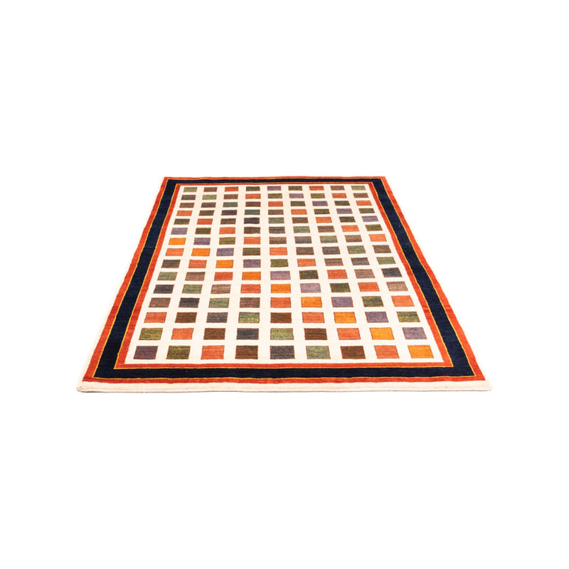 Gabbeh-tæppe - Persisk - 204 x 133 cm - creme