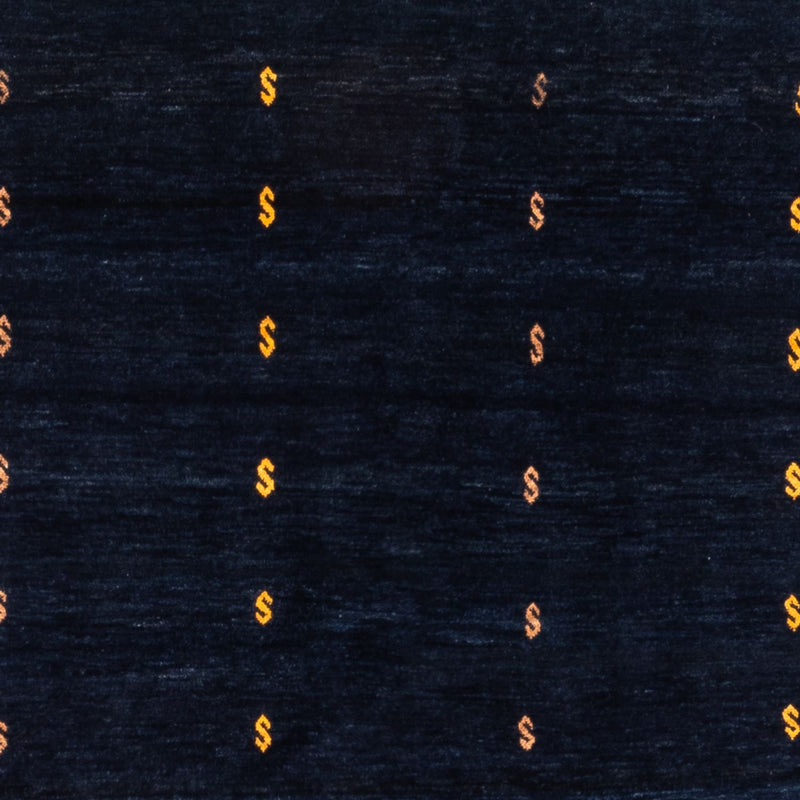 Gabbeh-tæppe - Persisk - 200 x 146 cm - mørkeblå