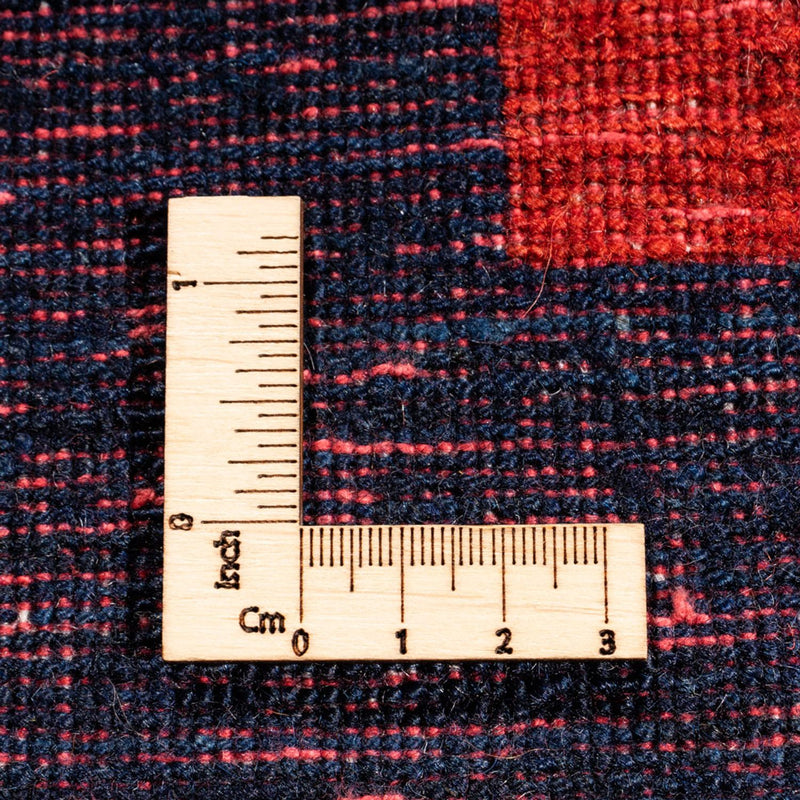 Gabbeh-tæppe - Persisk - 200 x 146 cm - mørkeblå