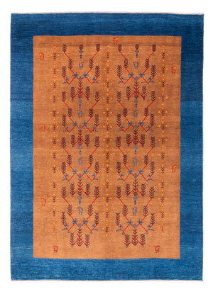 Gabbeh-tæppe - Persisk - 237 x 170 cm - guld