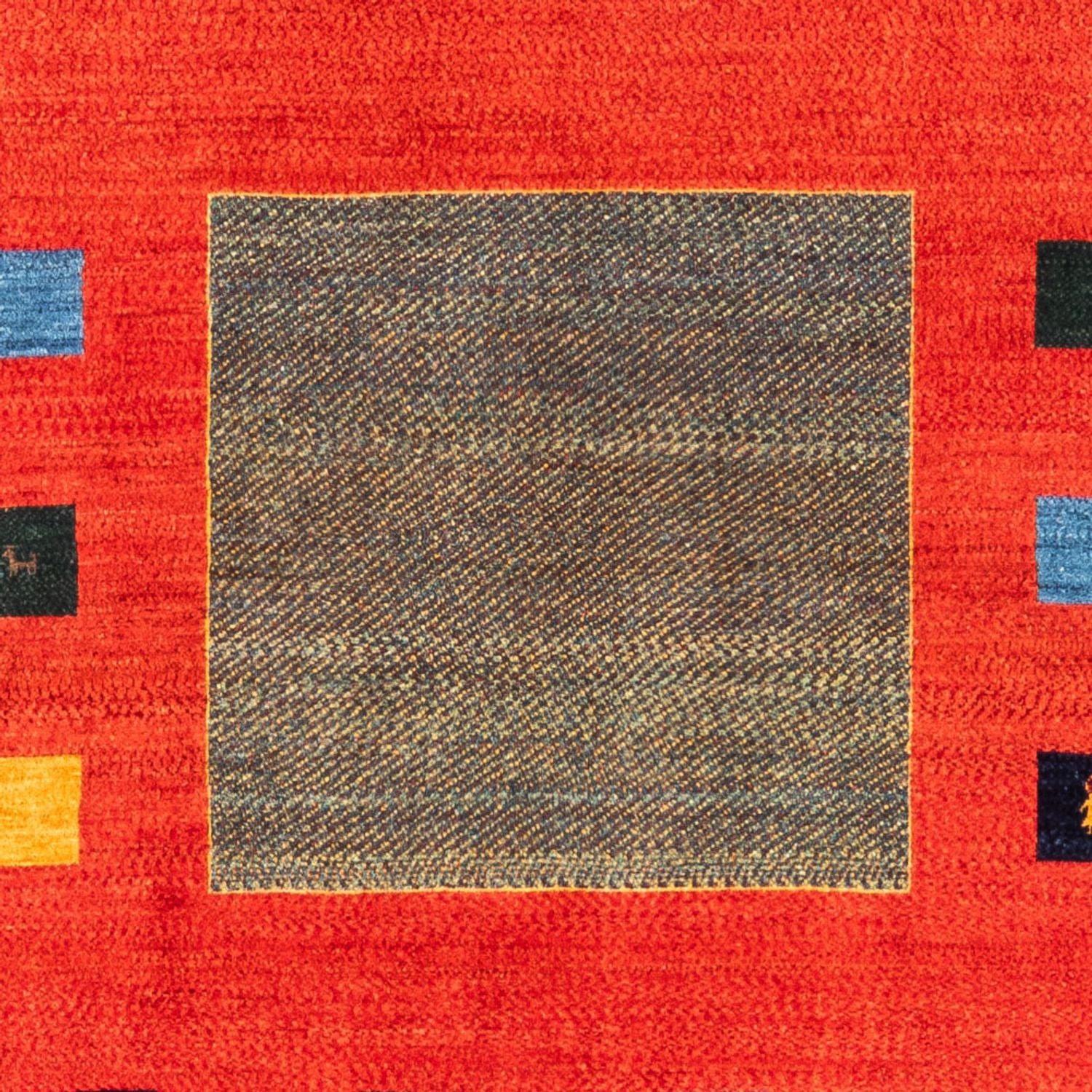 Gabbeh-tæppe - Persisk - 255 x 178 cm - rød