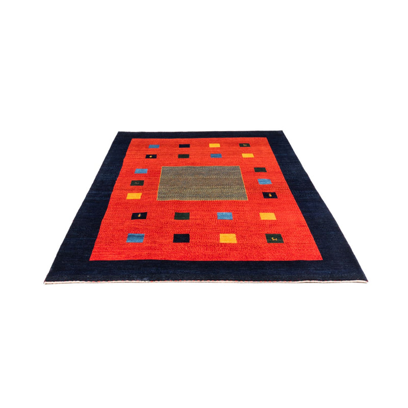 Gabbeh-tæppe - Persisk - 255 x 178 cm - rød