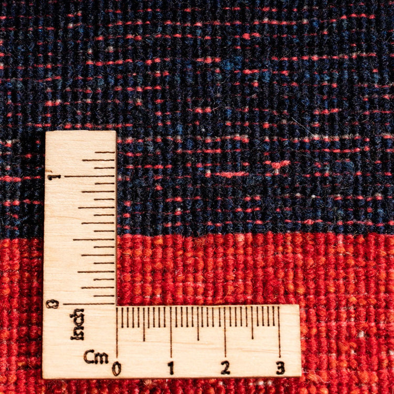 Gabbeh-tæppe - Persisk - 255 x 178 cm - rød