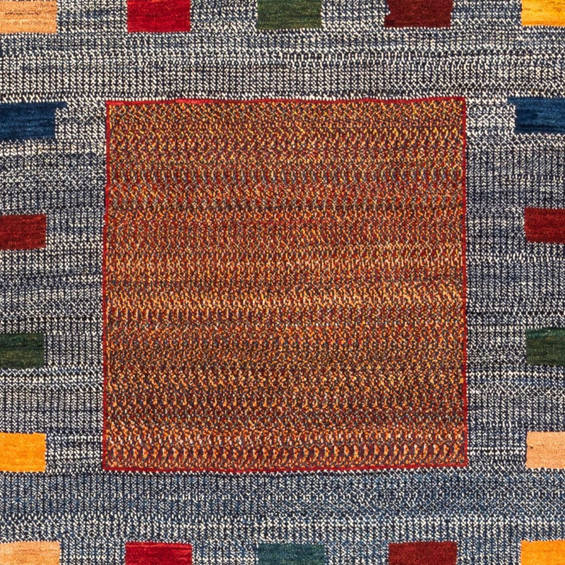 Gabbeh-tæppe - Persisk - 190 x 122 cm - lyseblå