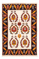 Persisk Gabbeh Tæppe 126x86cm - Perserteppich Wollteppich
