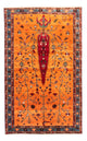 Persisk Gabbeh Tæppe 155x100cm - Perserteppich Wollteppich