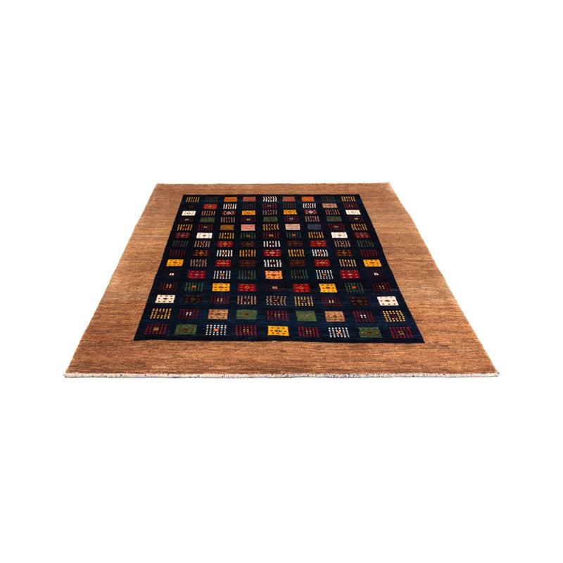 Gabbeh-tæppe - Persisk - 200 x 150 cm - mørkeblå
