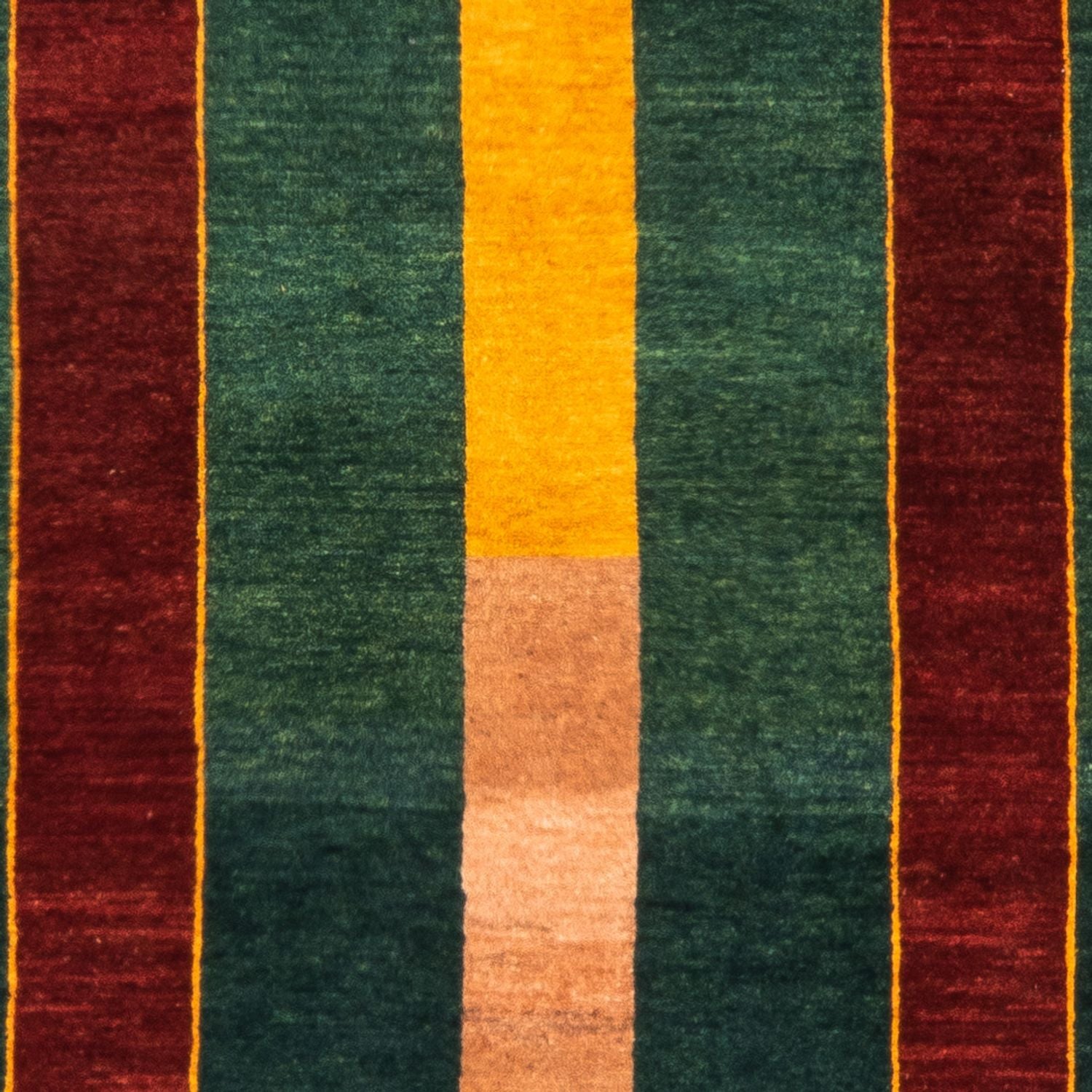 Gabbeh-tæppe - Persisk - 156 x 106 cm - grøn