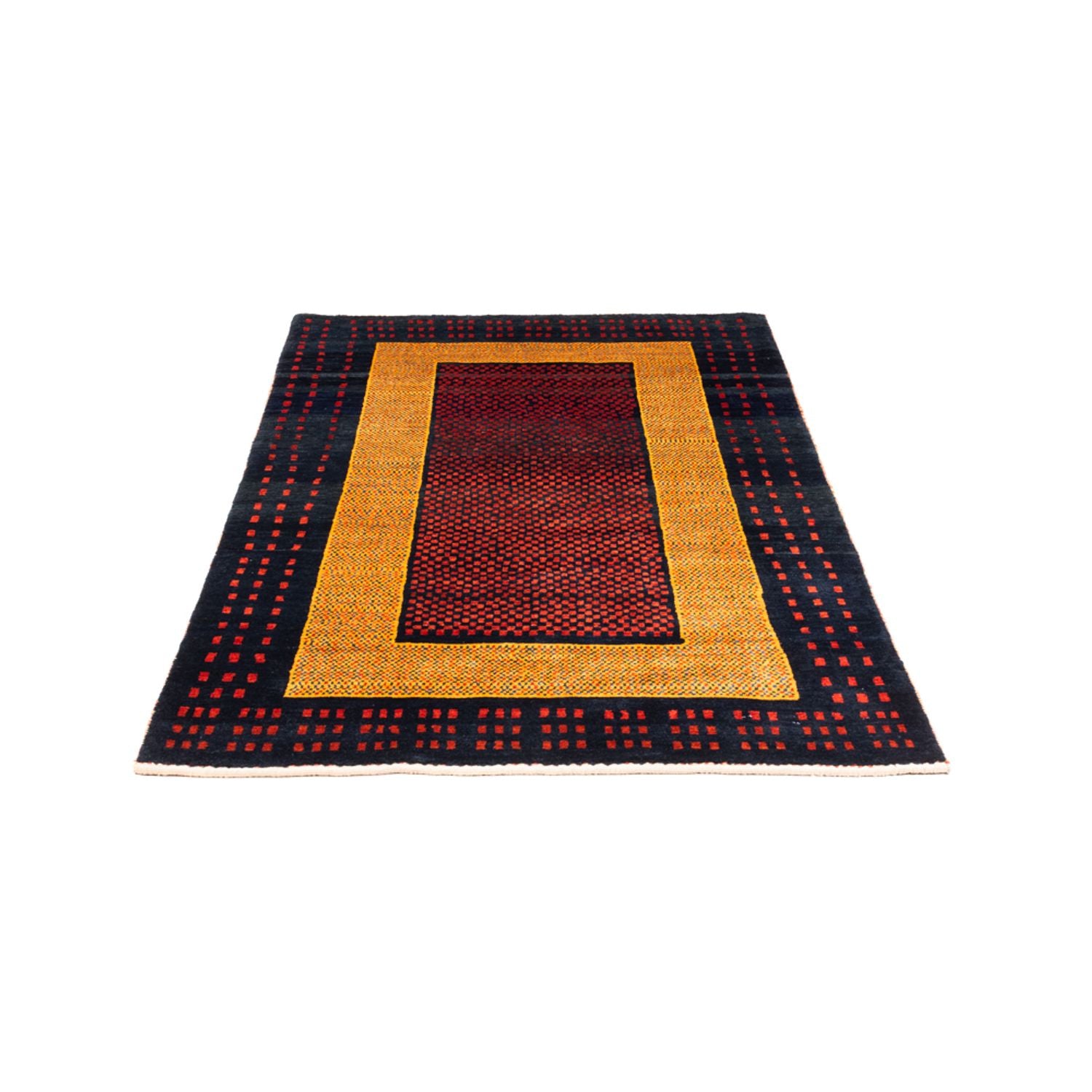 Gabbeh-tæppe - Persisk - 163 x 106 cm - flerfarvet