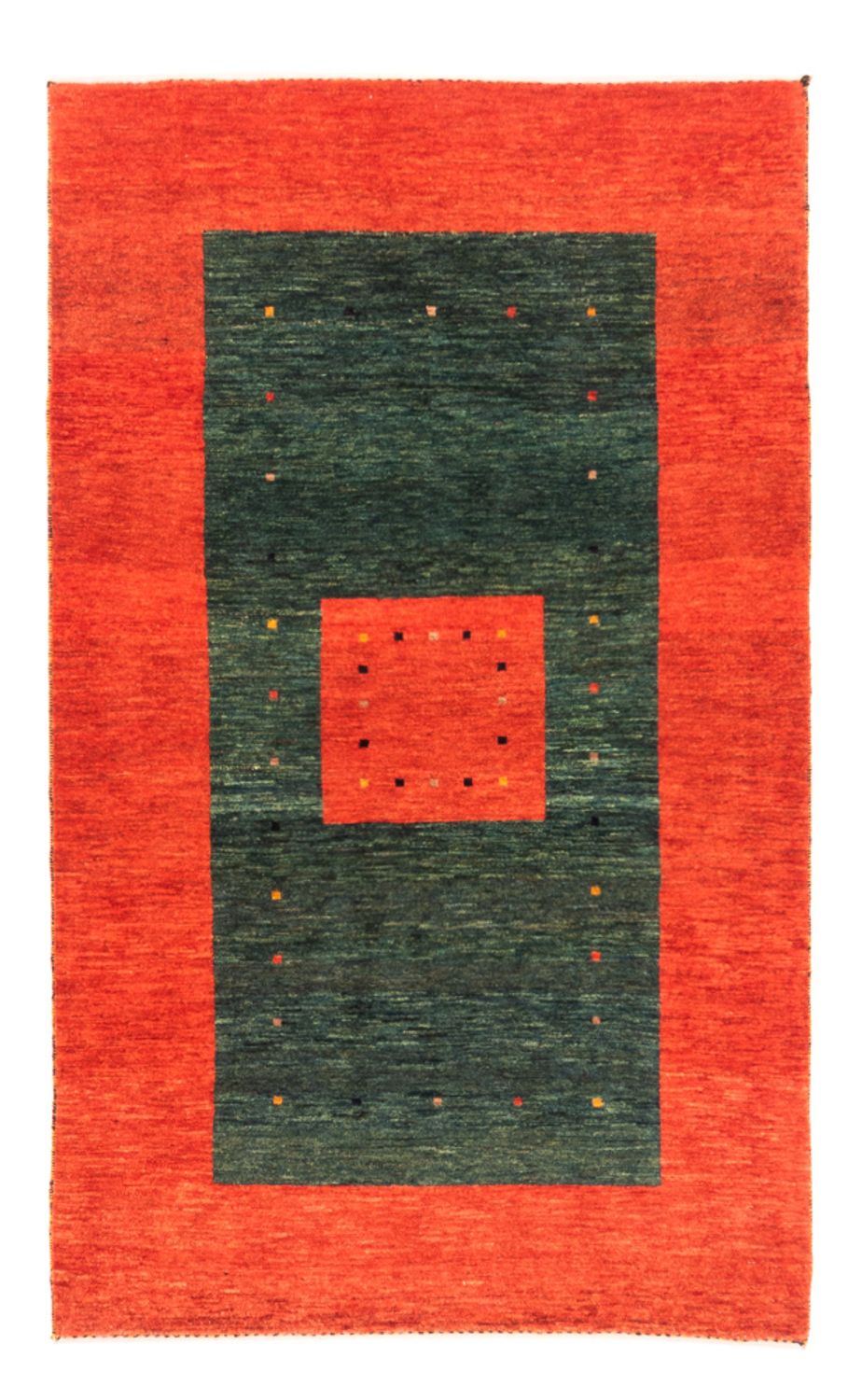 Gabbeh-tæppe - Persisk - 165 x 103 cm - grøn