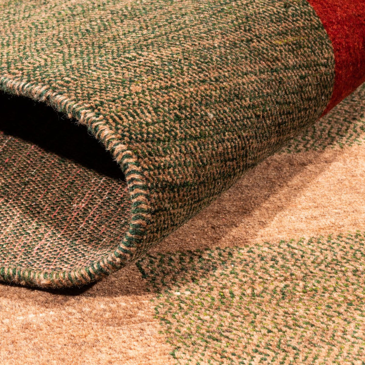 Gabbeh-tæppe - Persisk - 255 x 175 cm - flerfarvet