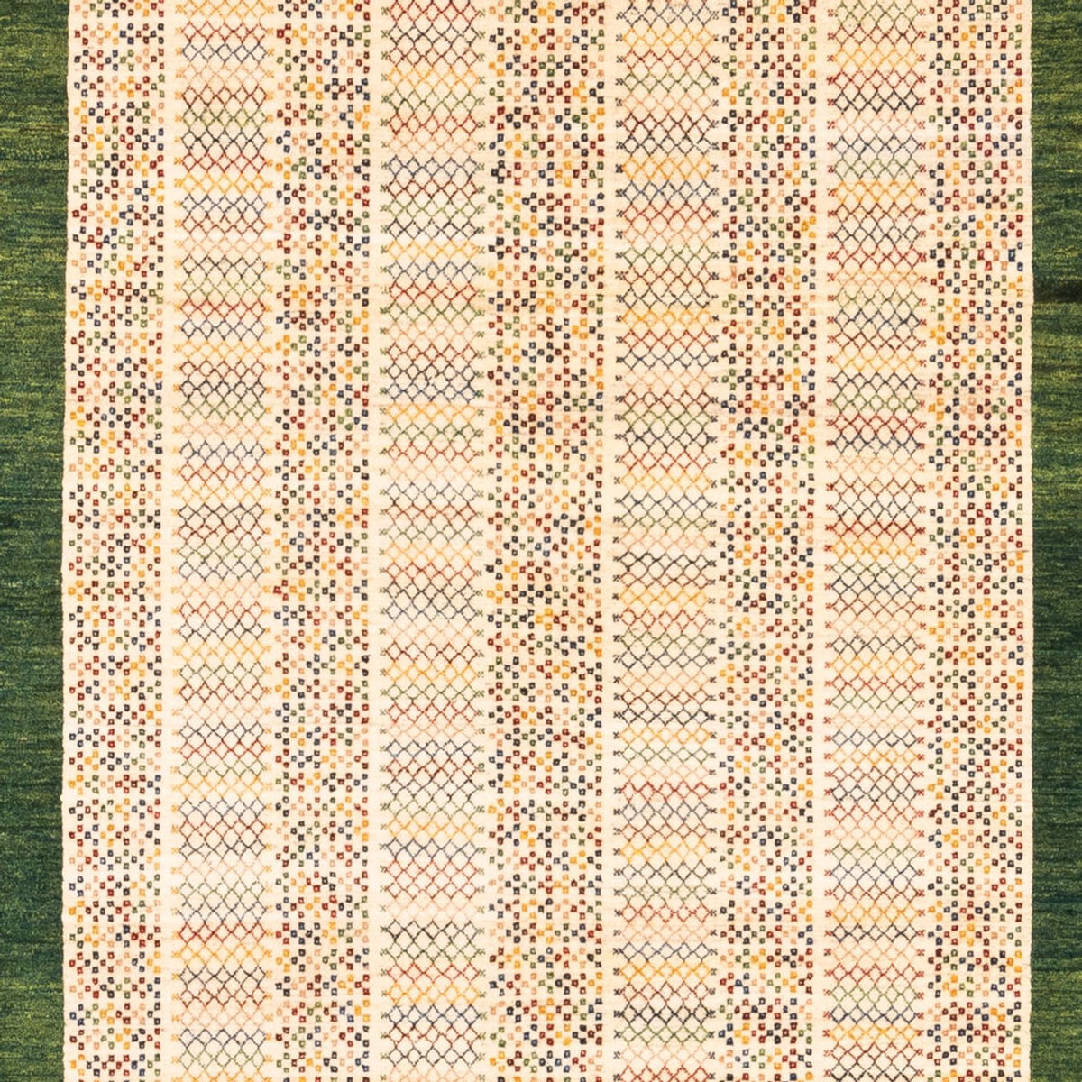 Gabbeh-tæppe - Persisk - 262 x 178 cm - creme