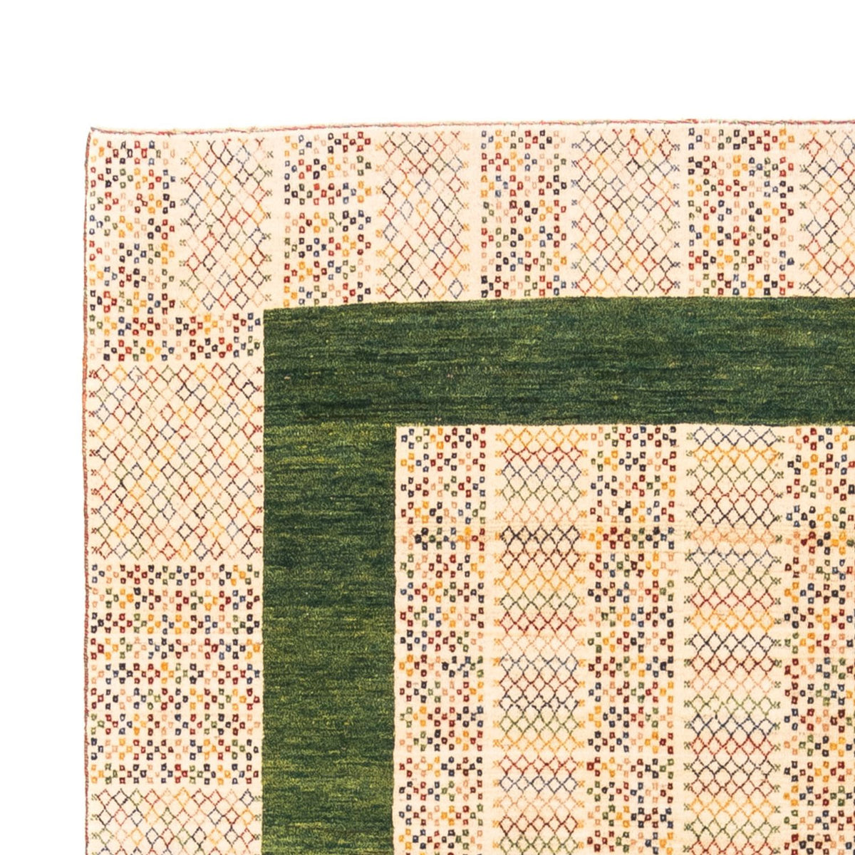 Gabbeh-tæppe - Persisk - 262 x 178 cm - creme