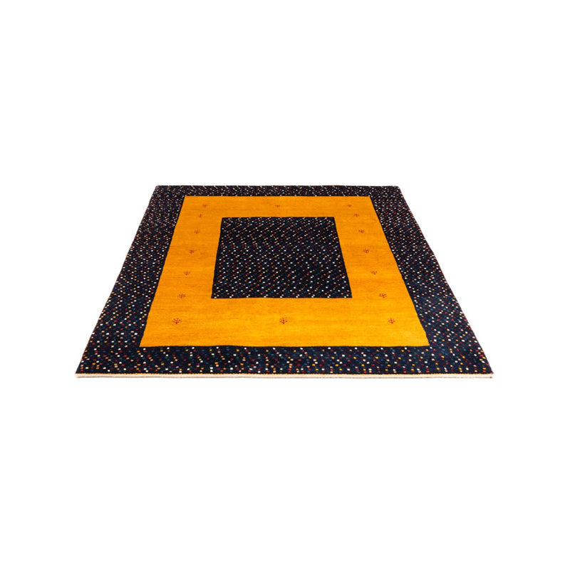 Gabbeh-tæppe - Persisk - 180 x 132 cm - guld