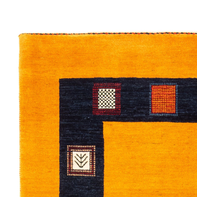 Gabbeh-tæppe - Persisk - 180 x 118 cm - guld