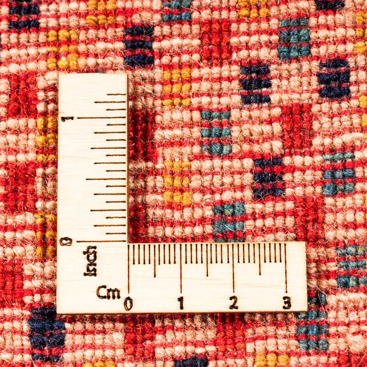 Gabbeh-tæppe - Persisk - 193 x 126 cm - beige