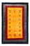 Gabbeh-tæppe - Persisk - 157 x 106 cm - guld