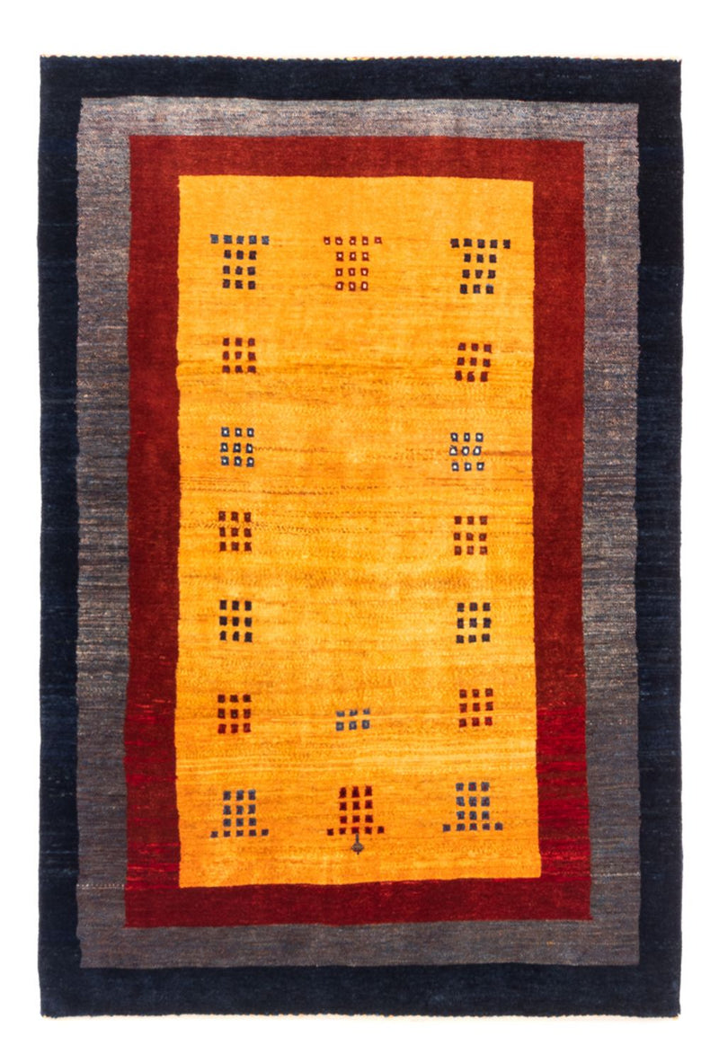 Gabbeh-tæppe - Persisk - 157 x 106 cm - guld