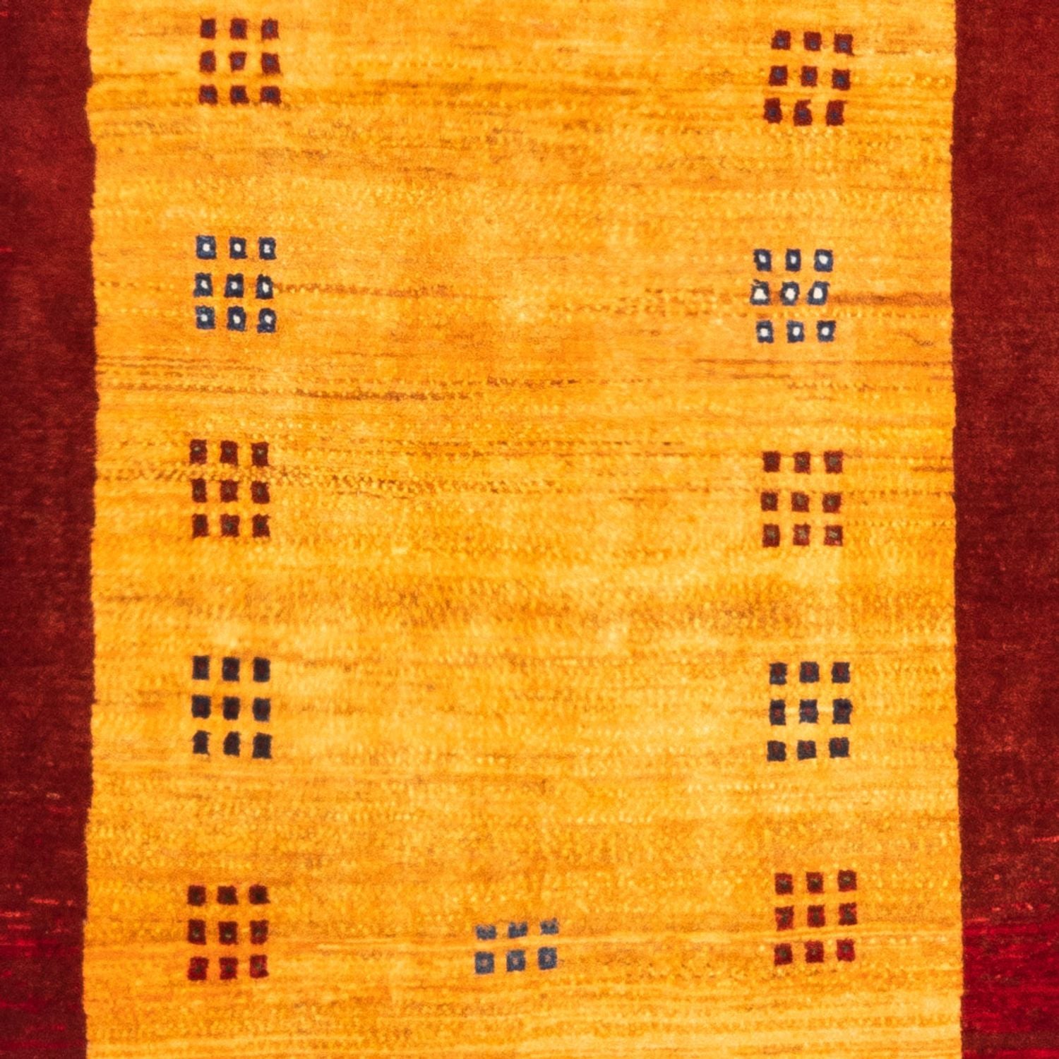 Gabbeh-tæppe - Persisk - 157 x 106 cm - guld