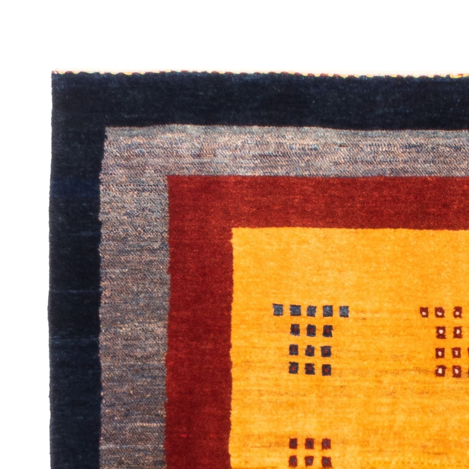 Gabbeh-tæppe - Persisk - 157 x 106 cm - guld