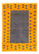 Gabbeh-tæppe - Persisk - 137 x 102 cm - lyseblå