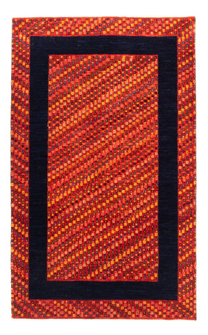 Gabbeh-tæppe - Persisk - 155 x 98 cm - rød